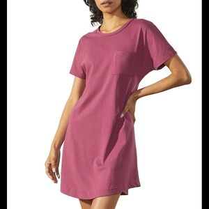 Upwest Womens Organic Cotton T-Shirt Dress, Small
